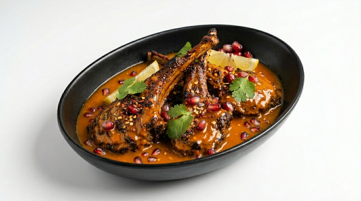 Lamb Chop Anardana