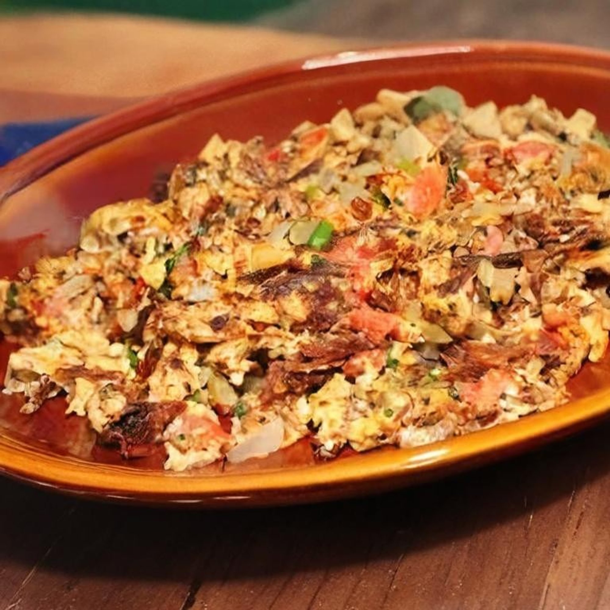 Omelet Huevos Machaca