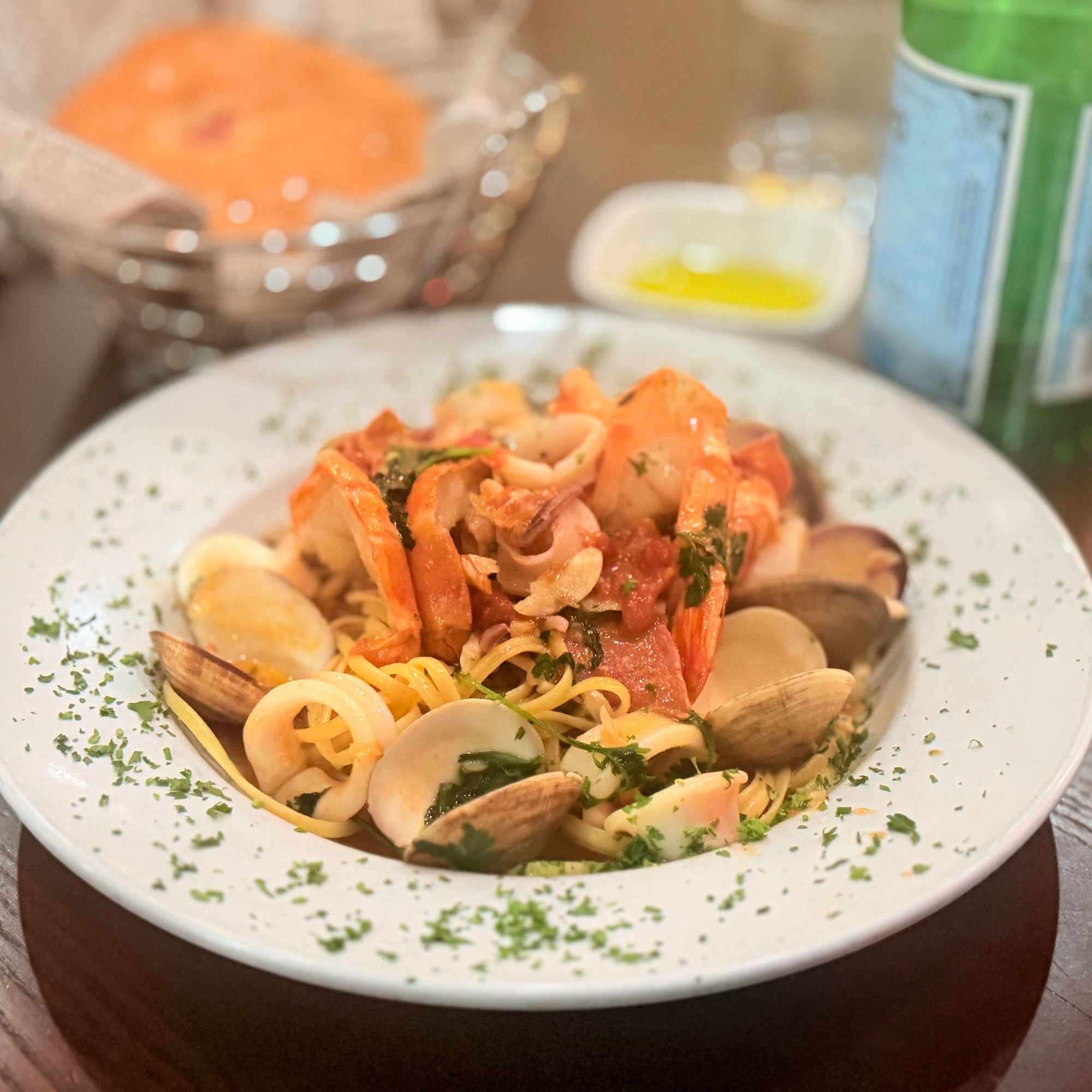 Med Seafood Pasta Bowl-D