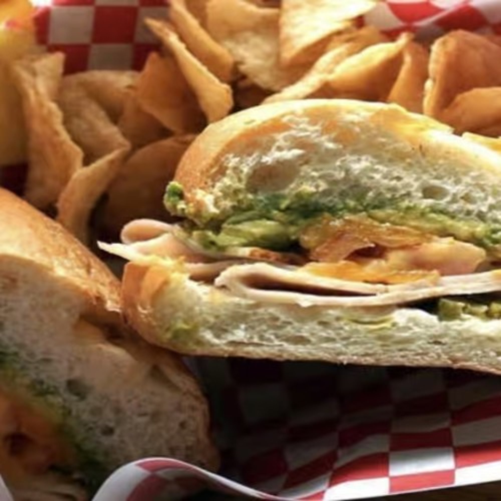 Turkey Avocado Melt Sandwich