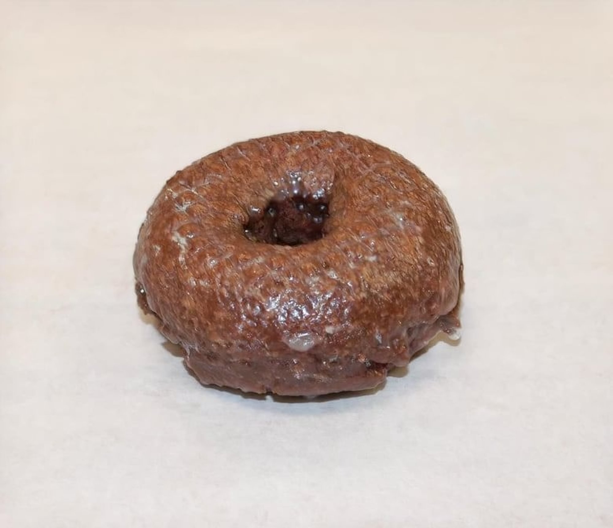 Glazed Devil Choc-Cake Donut