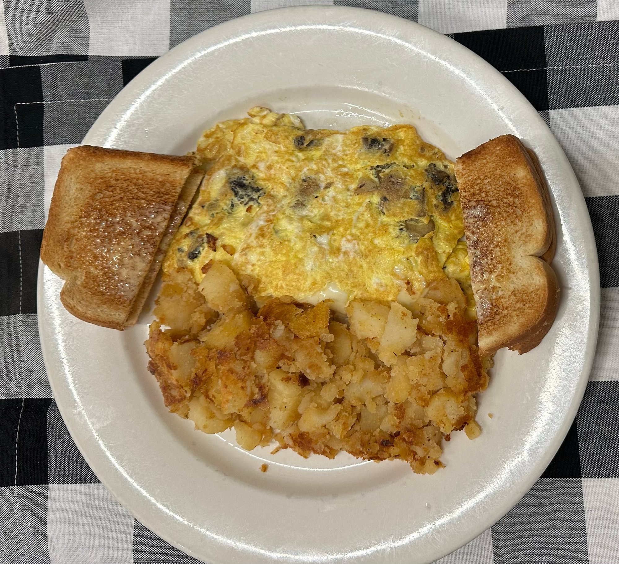 Mushroom Omelette