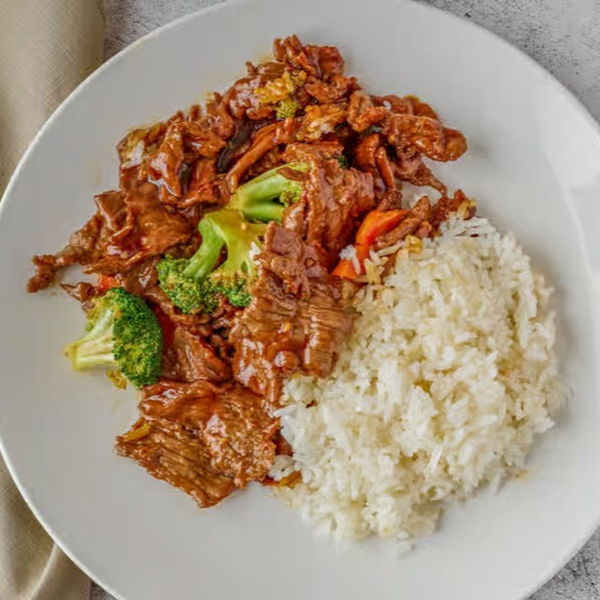 Beef with Broccoli / 芥蓝牛