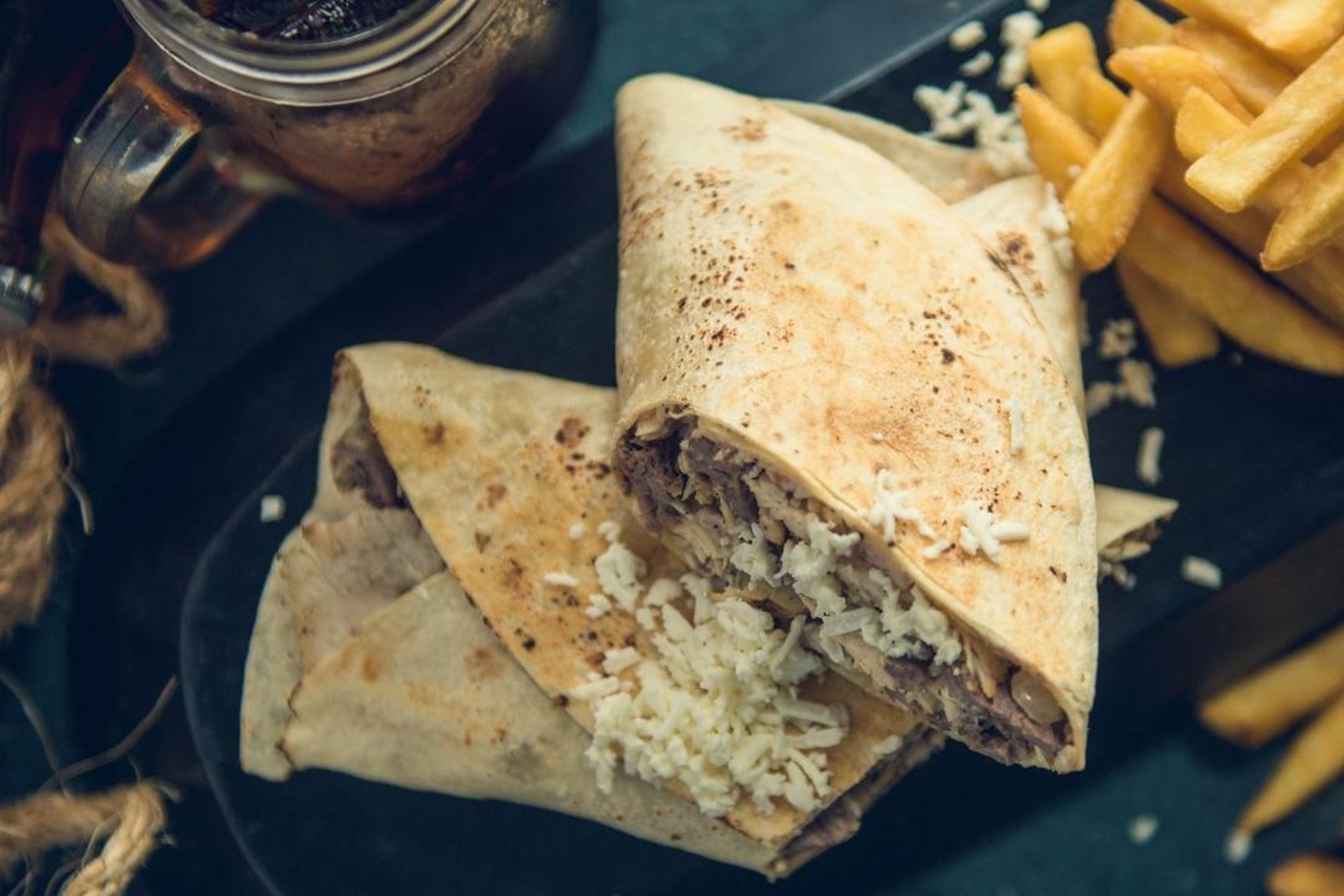Burrito Pernil al Grill/Grilled Pork