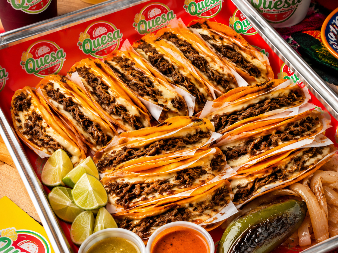 QuesaBirria Tacos (Catering)