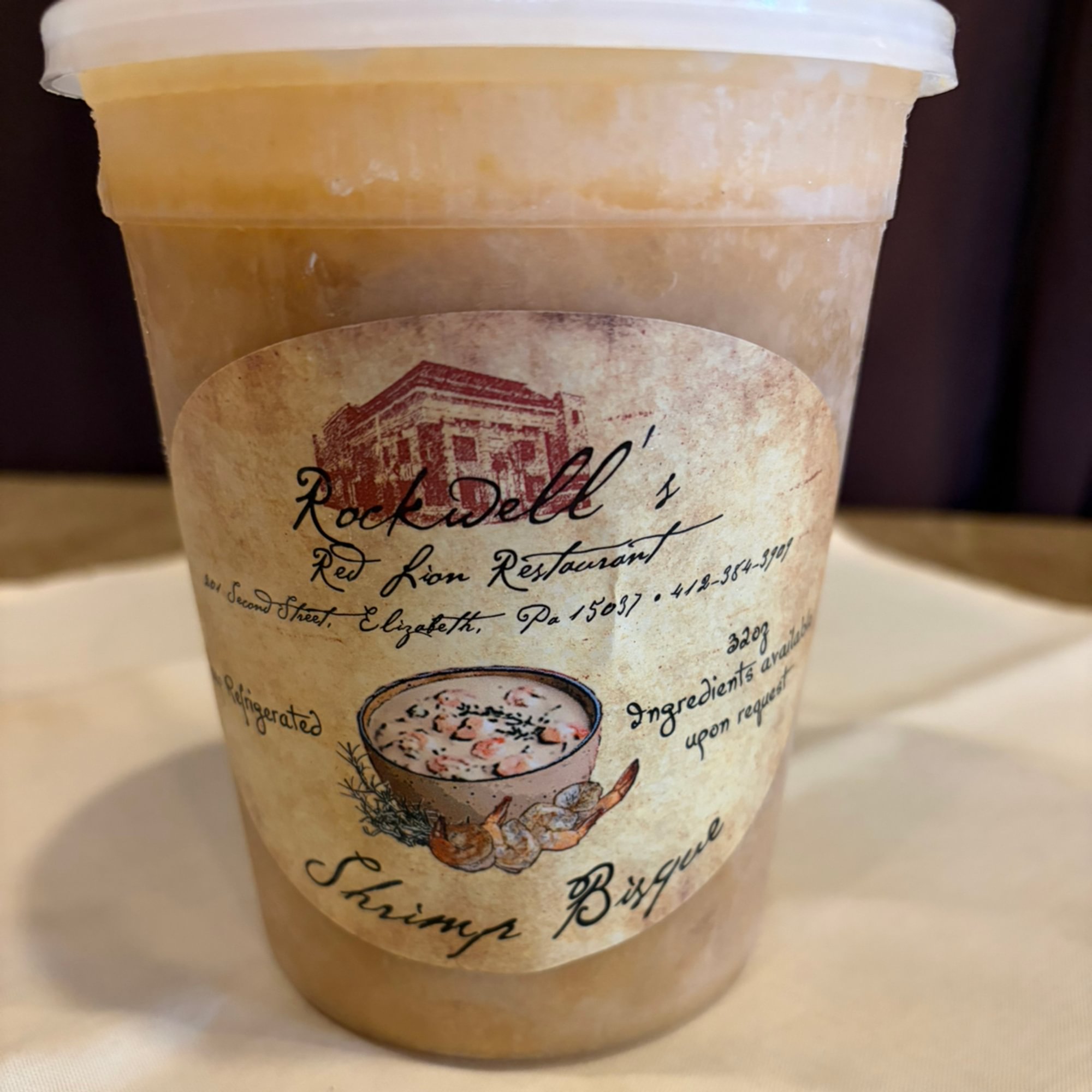 Frozen Shrimp Bisque