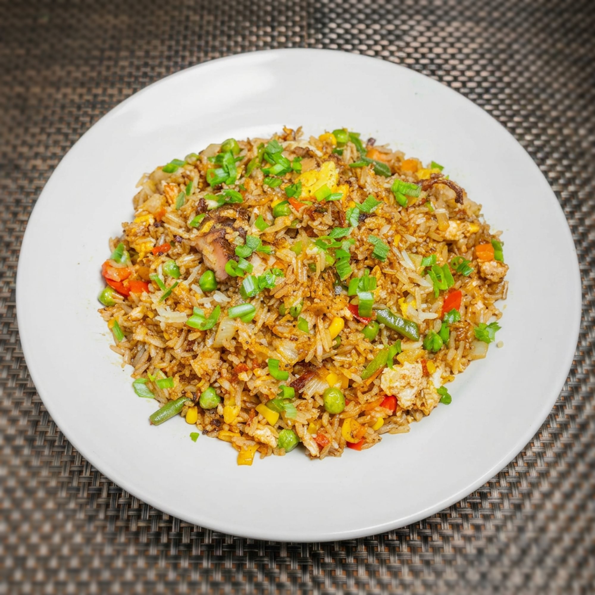 Hot Wok Jerk Rice with Jerk Chicken