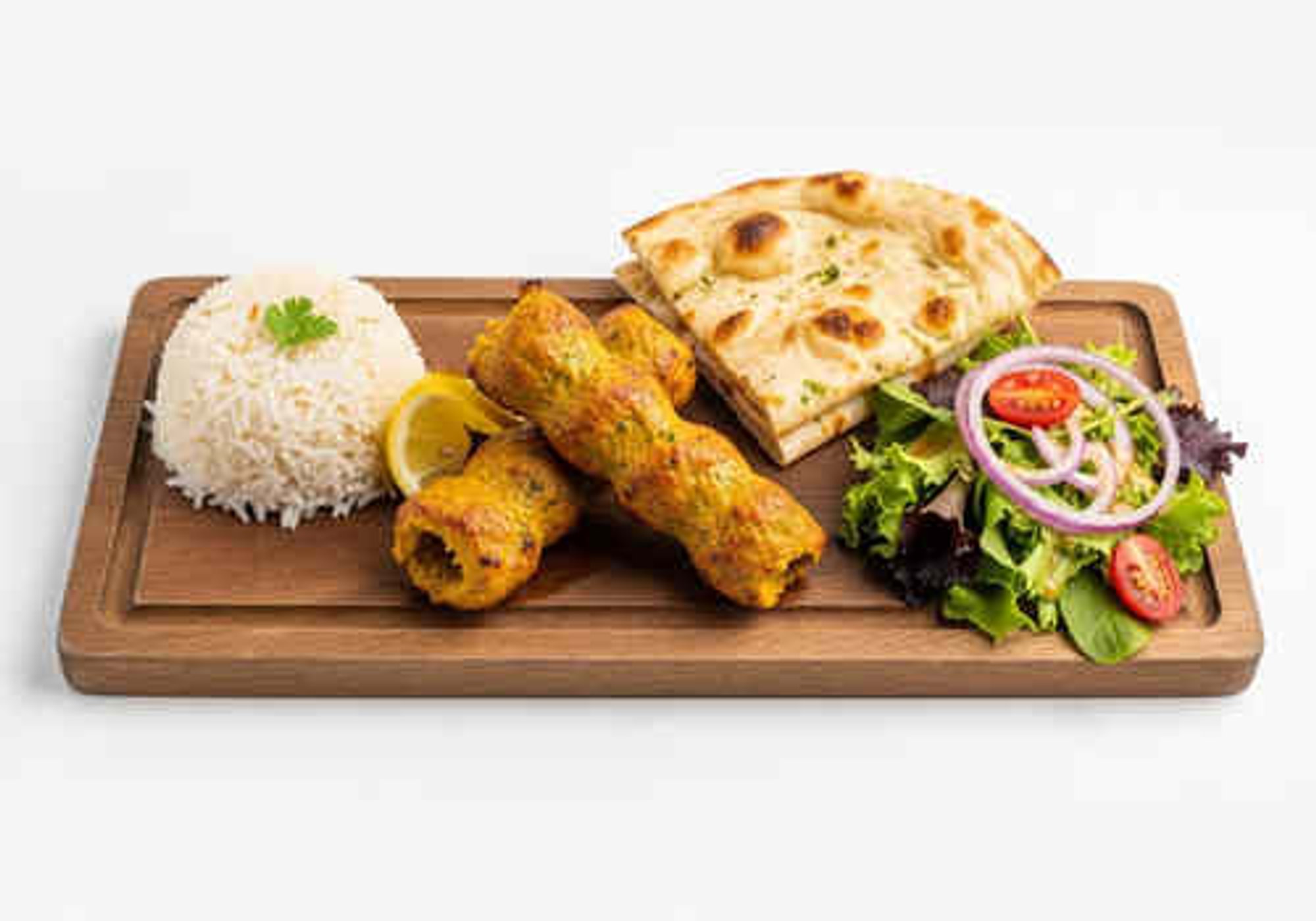 Chicken Seekh Kabab Platter