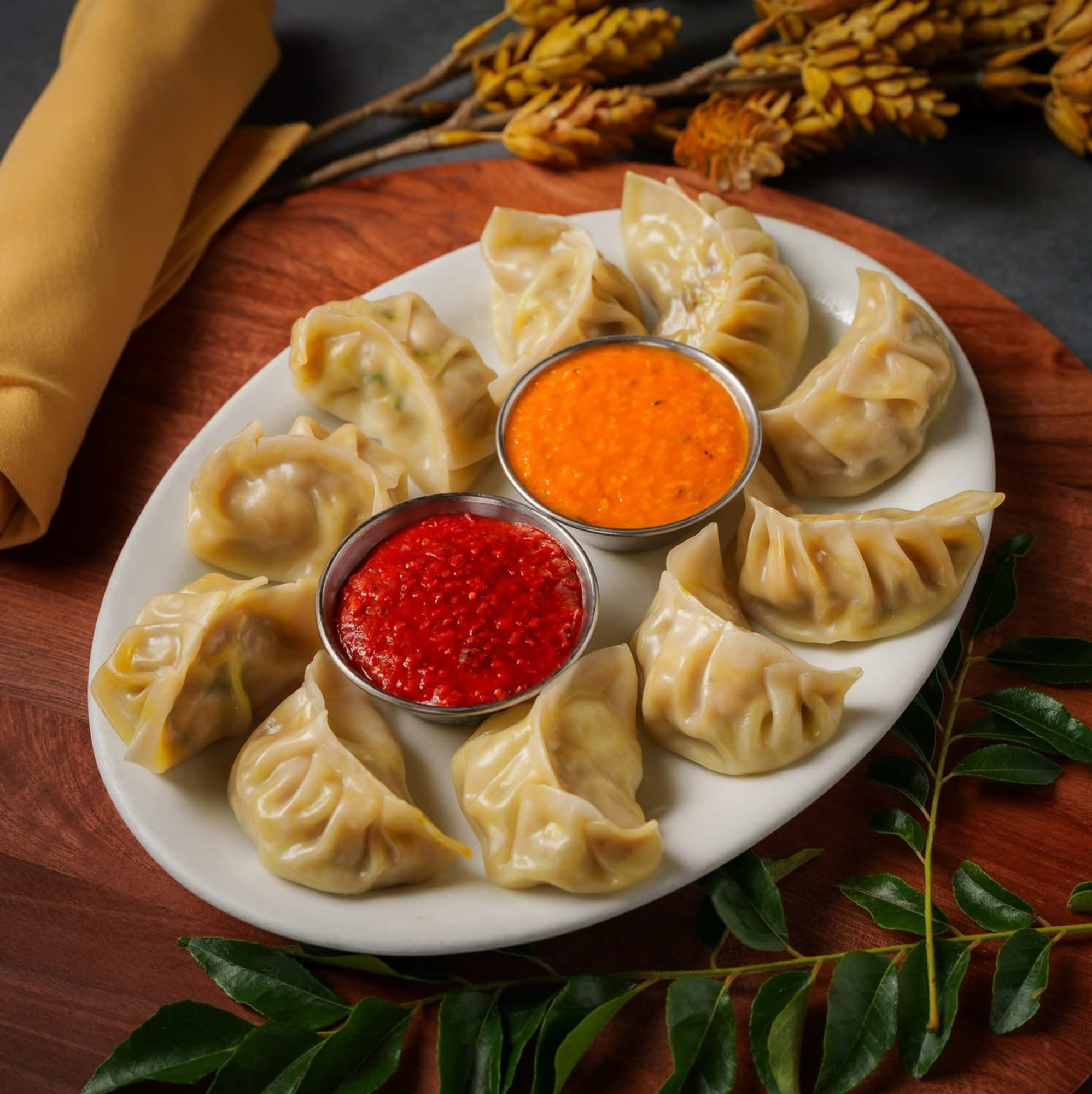 Steamed Chicken Momo