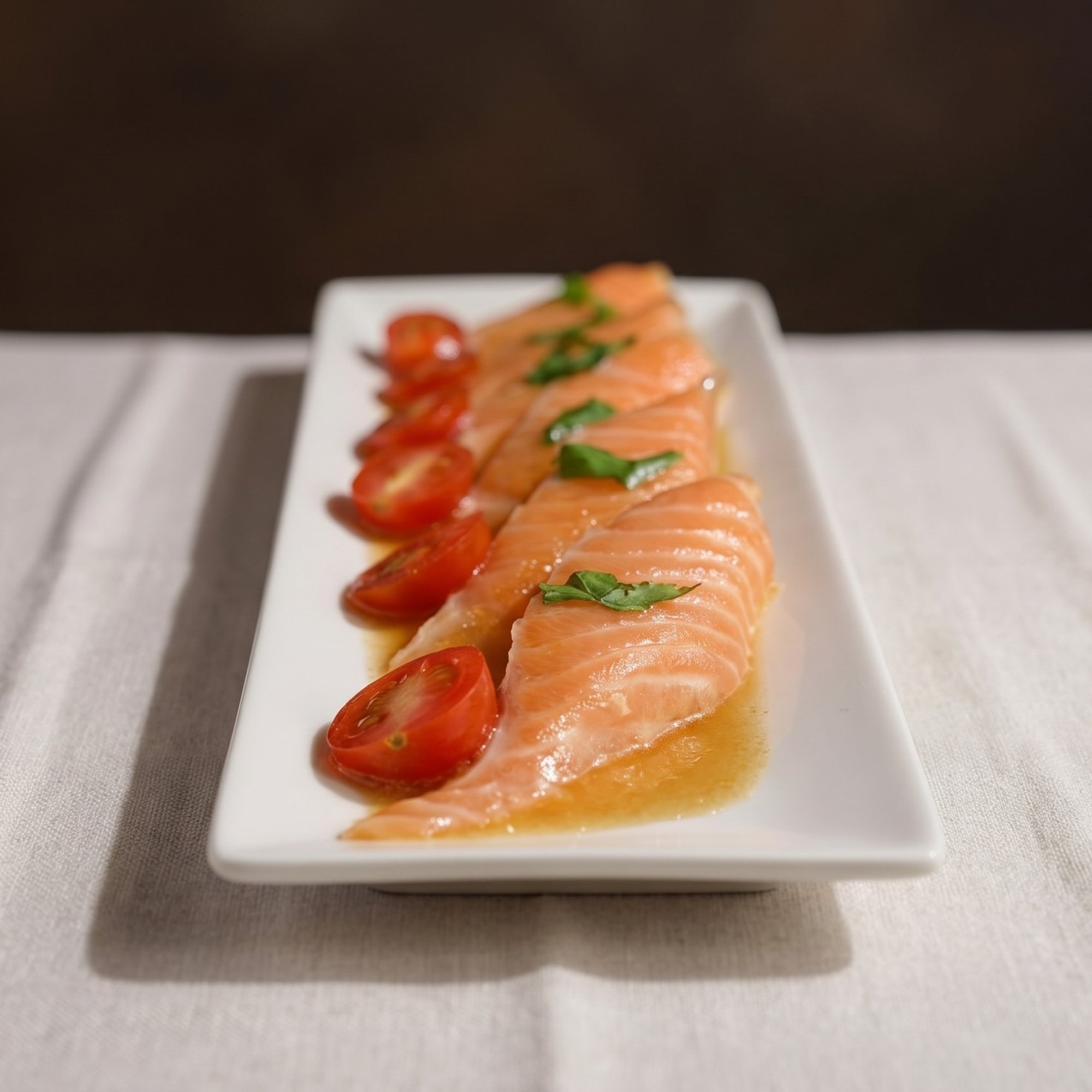 Salmon Ceviche Style