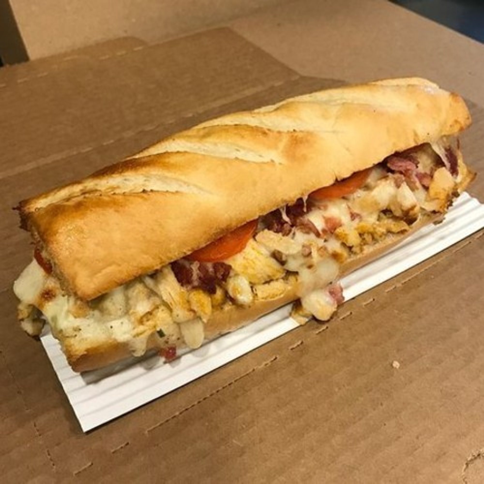 Chicken Cheese Steak with Bacon & Ranch