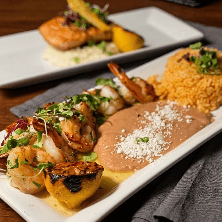 Camarones Al Mojo De Ajo