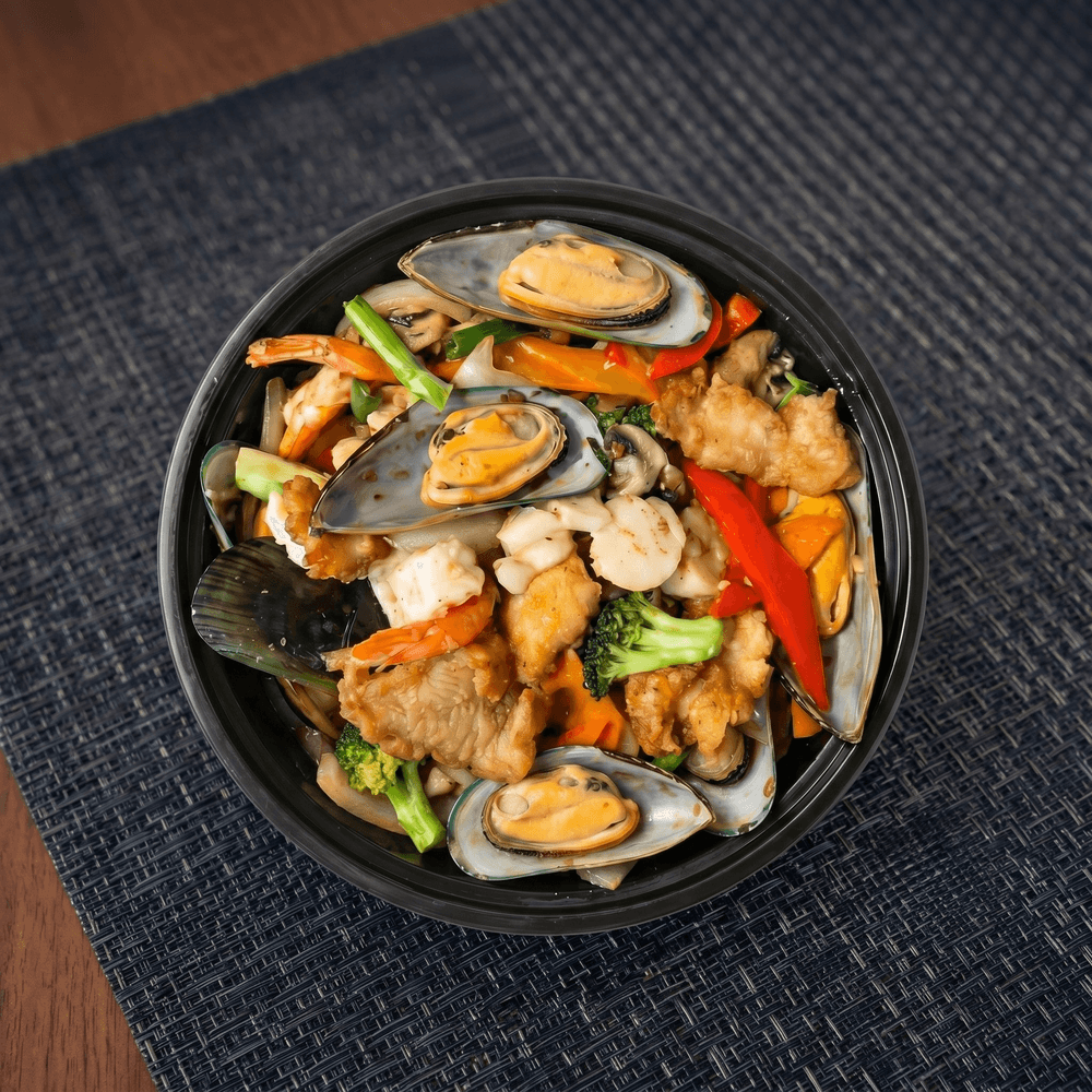 Seafood Hot Plate
