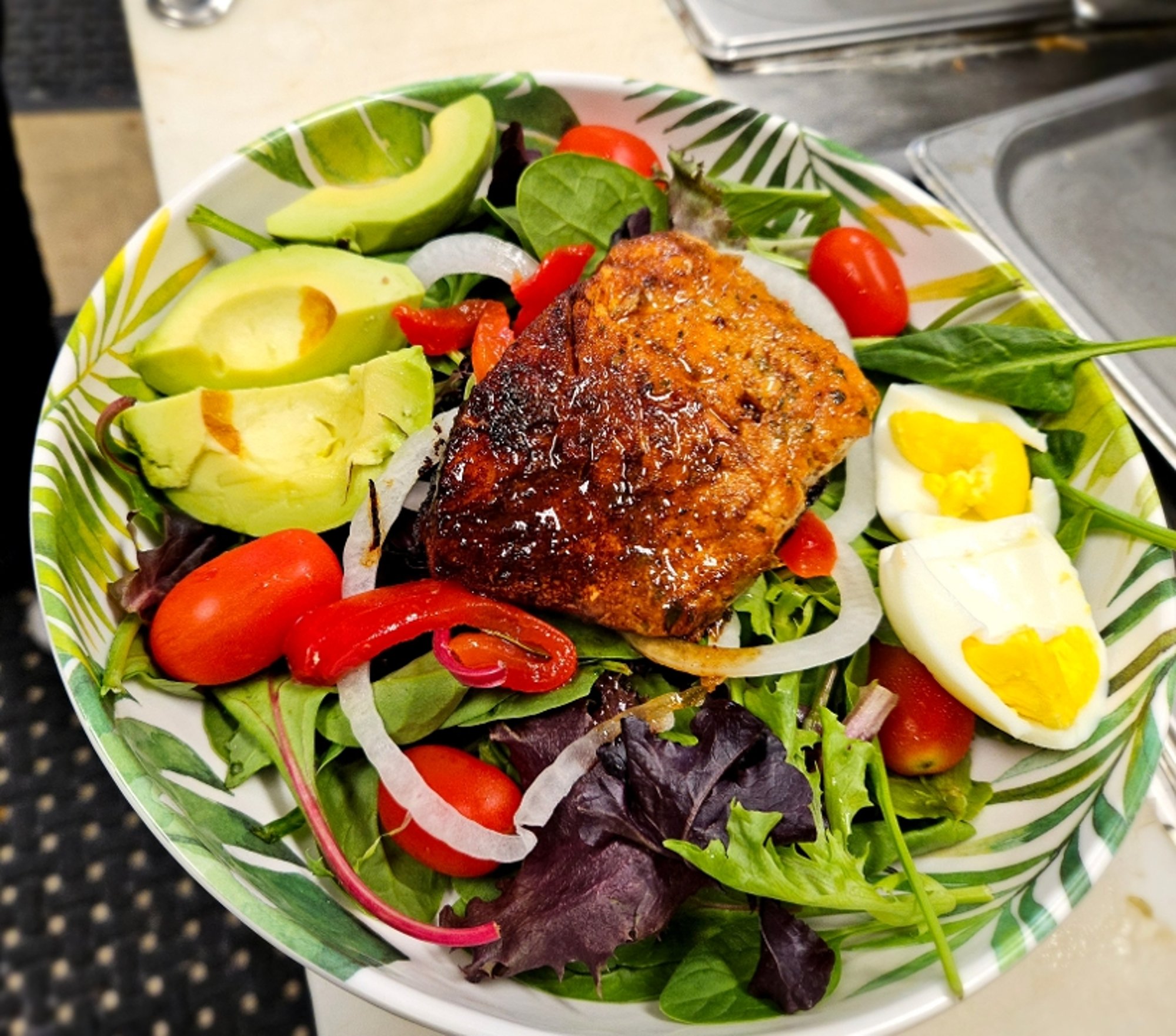 Salmon Avocado Bowl