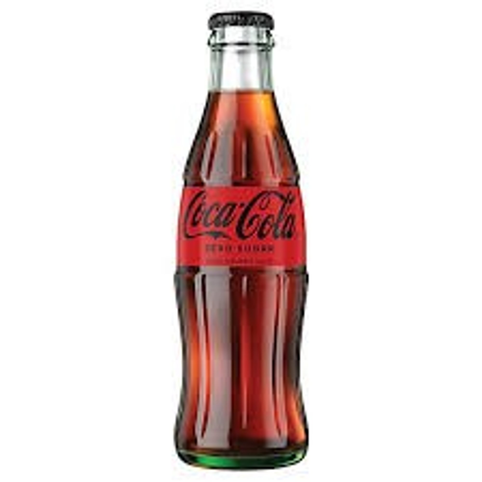 Glass Bottle Coke Zero