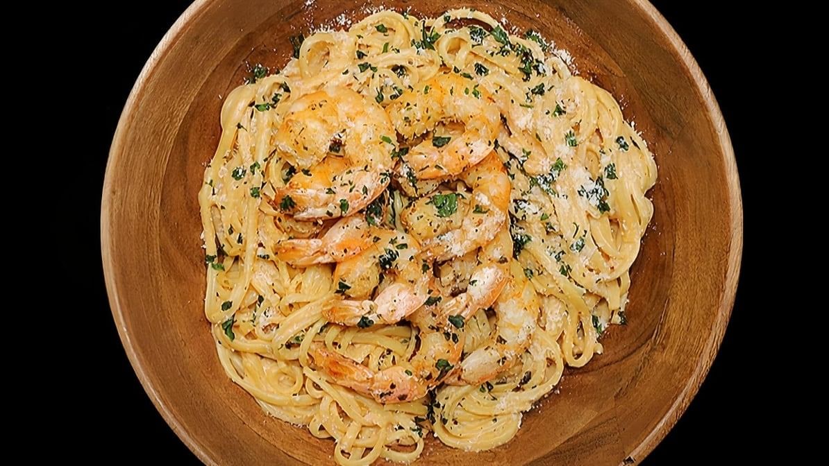 Mini Shrimp Pasta