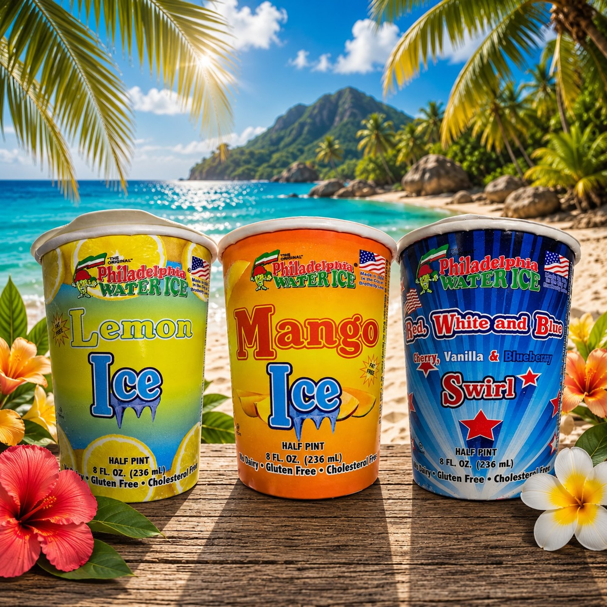 Philadelphia Water Ice (Seasonal, Very Limited!)