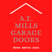 A E Mills Garage Doors Logo