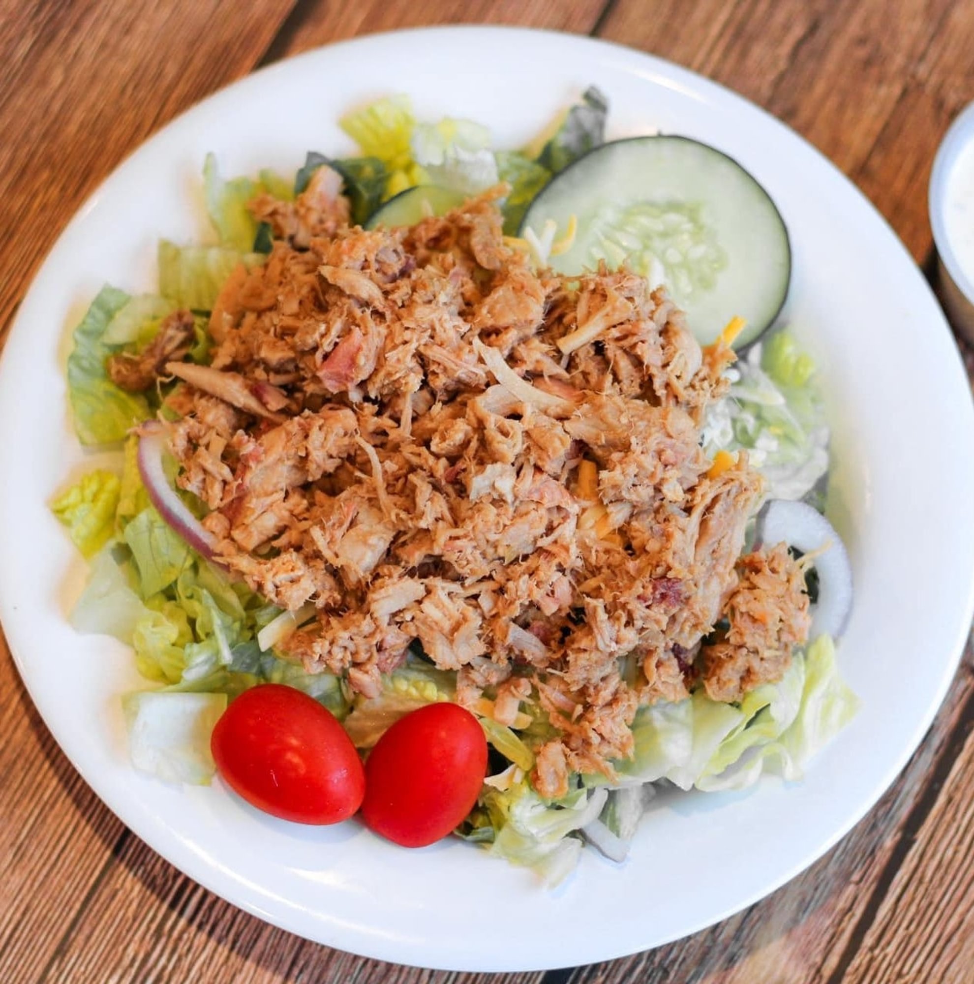 BBQ Pork on the Greens