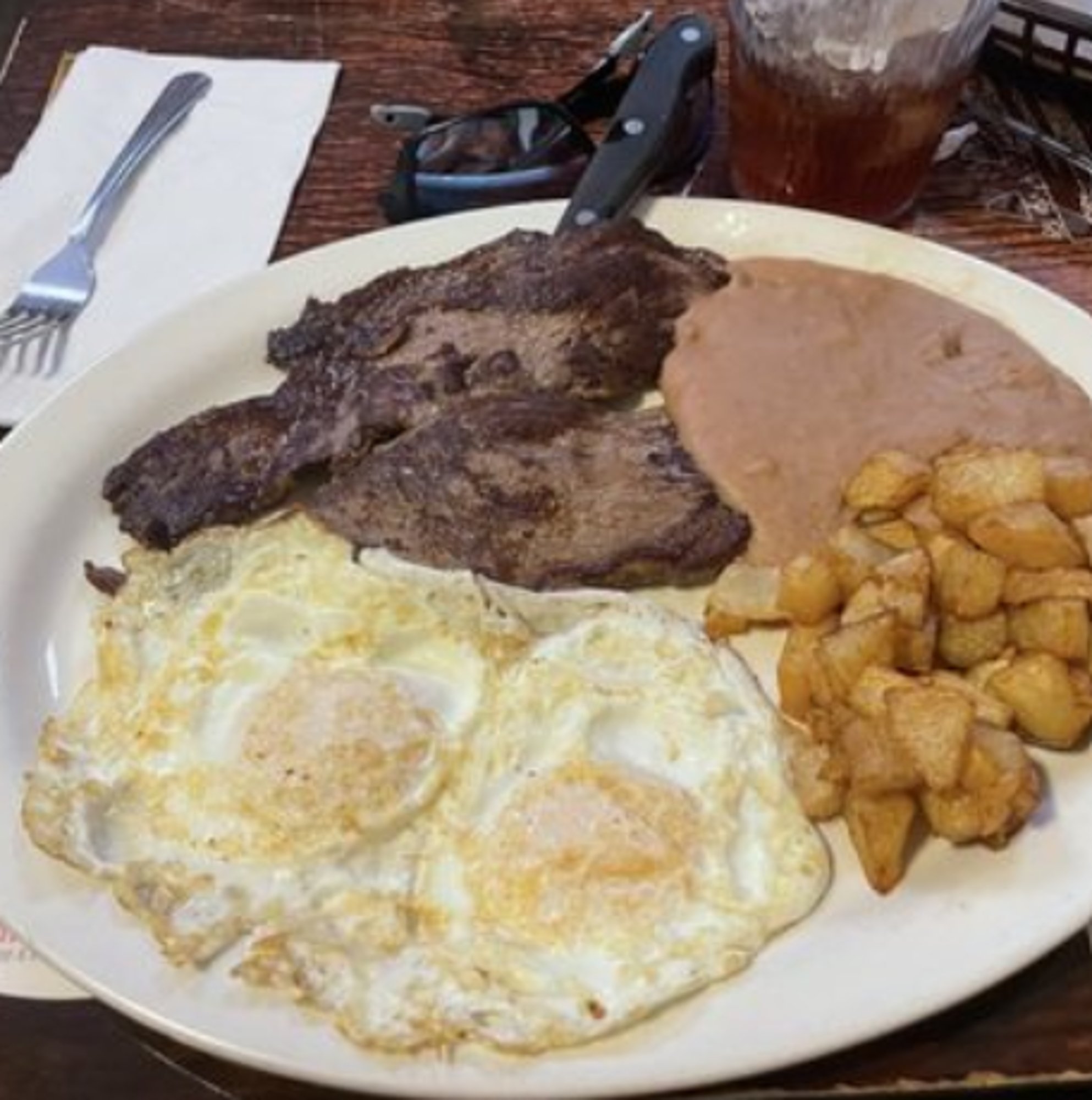 Steak & Eggs Plate