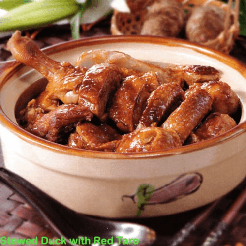 Duck & Taro Root in Clay Pot