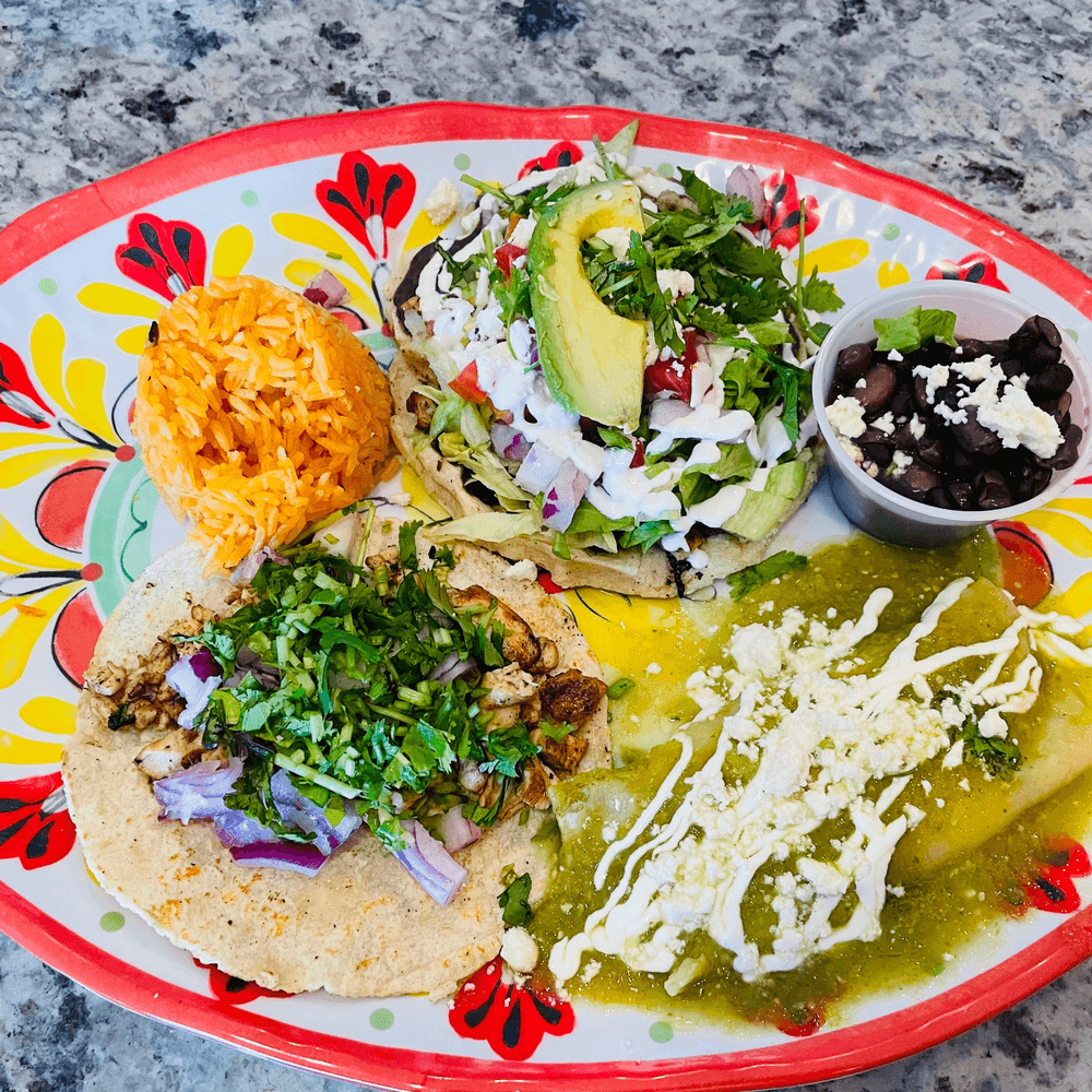 #1 Enchilada, Taco, Sope