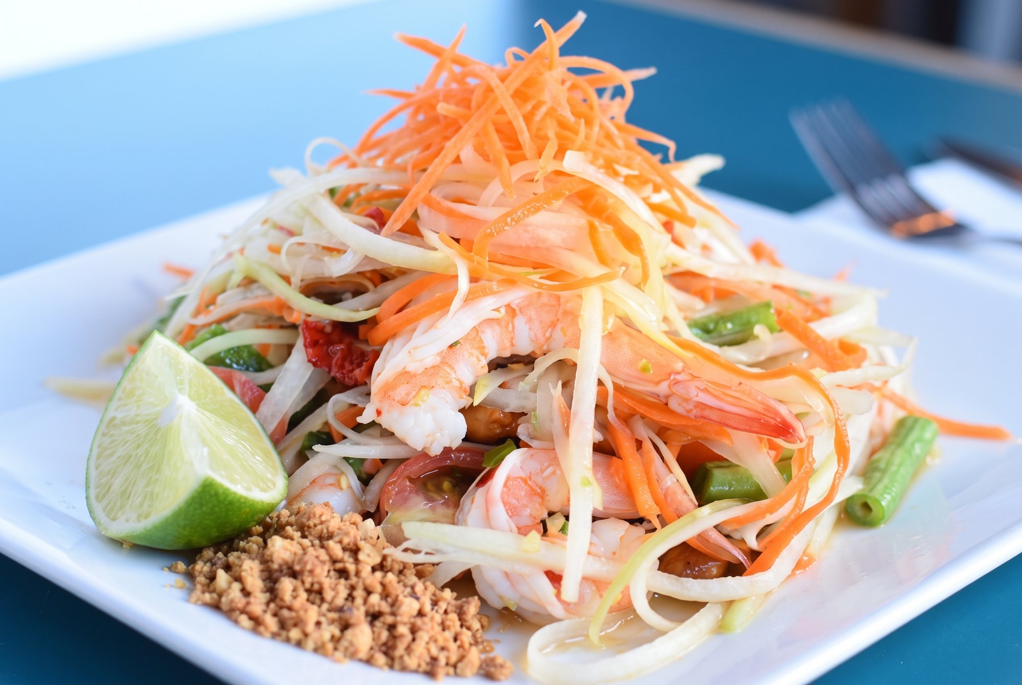 22. Thai Papaya Salad