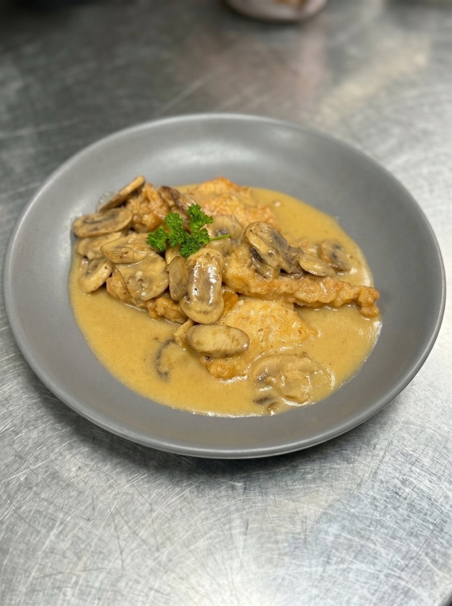 Creamy Chicken Marsala
