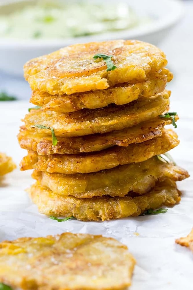 Tostones Fresh Garlic Sauce