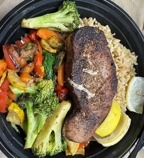 Broiled Tuna Steak