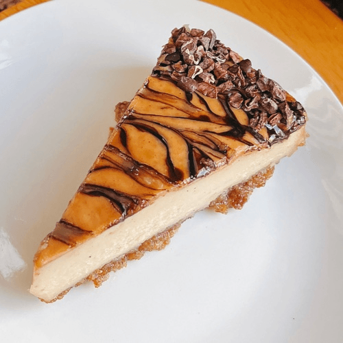 Slice of Vanilla Cheesecake