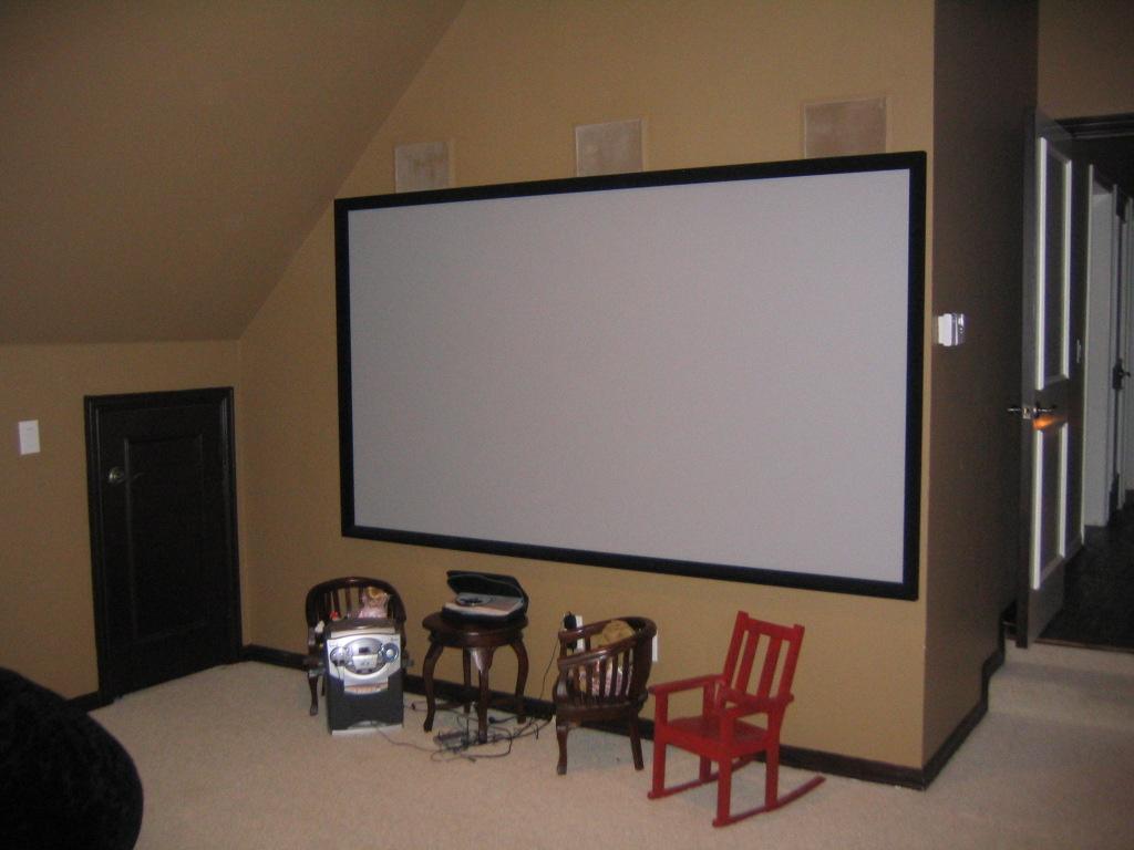 We can turn your multi-purpose room into the theater of your dreams.