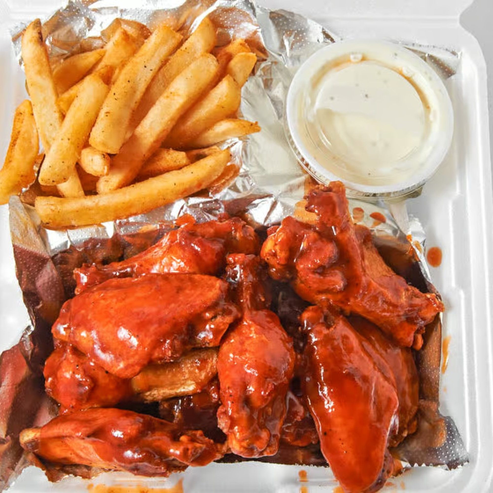 BBQ Wing Dings Dinner
