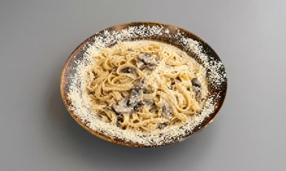 Truffle Fettuccine Alfredo Pasta
