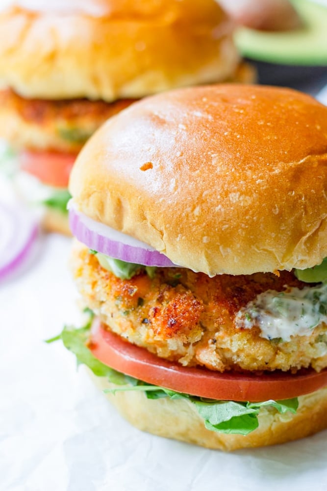 Salmon Burger