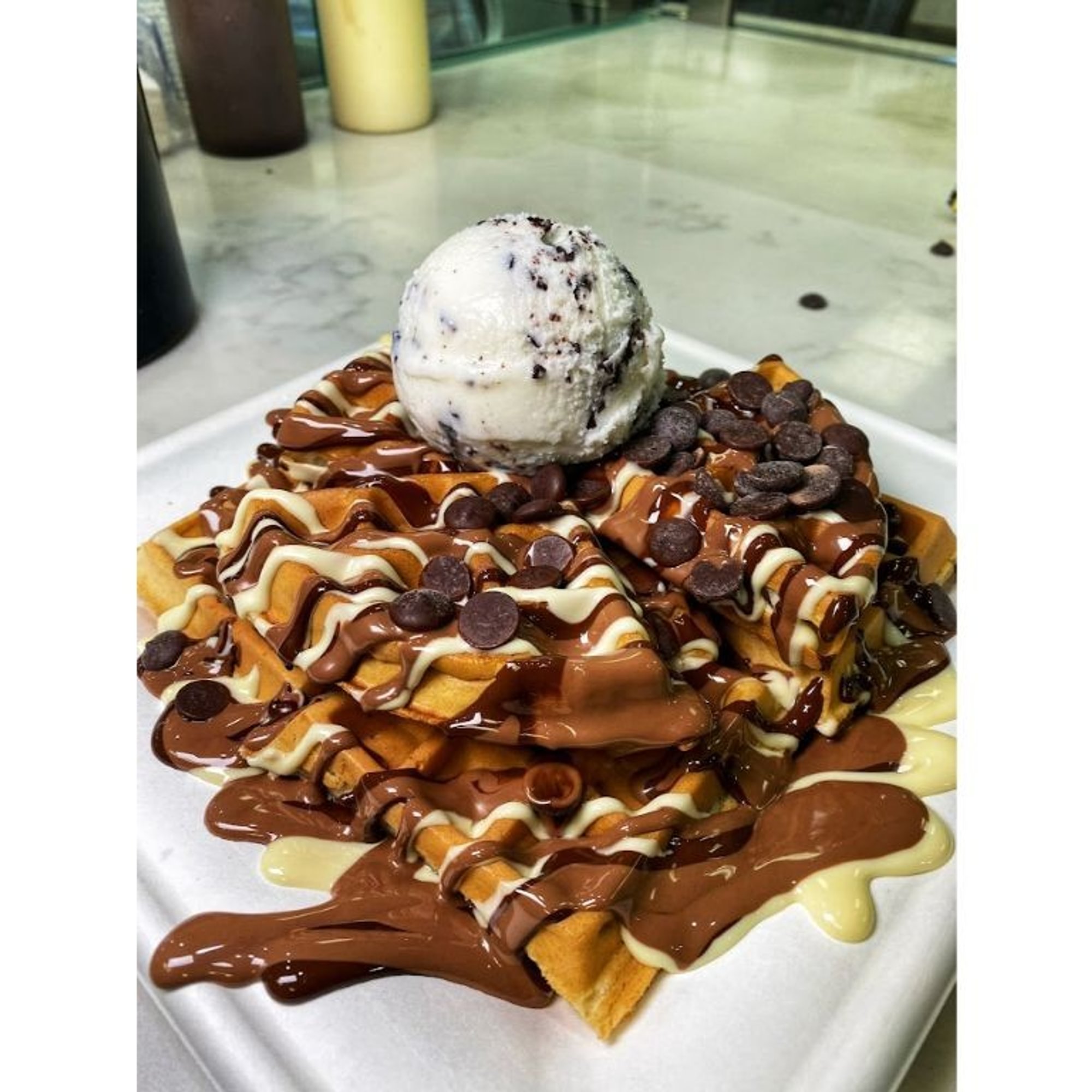 Chocolate Chip Waffle