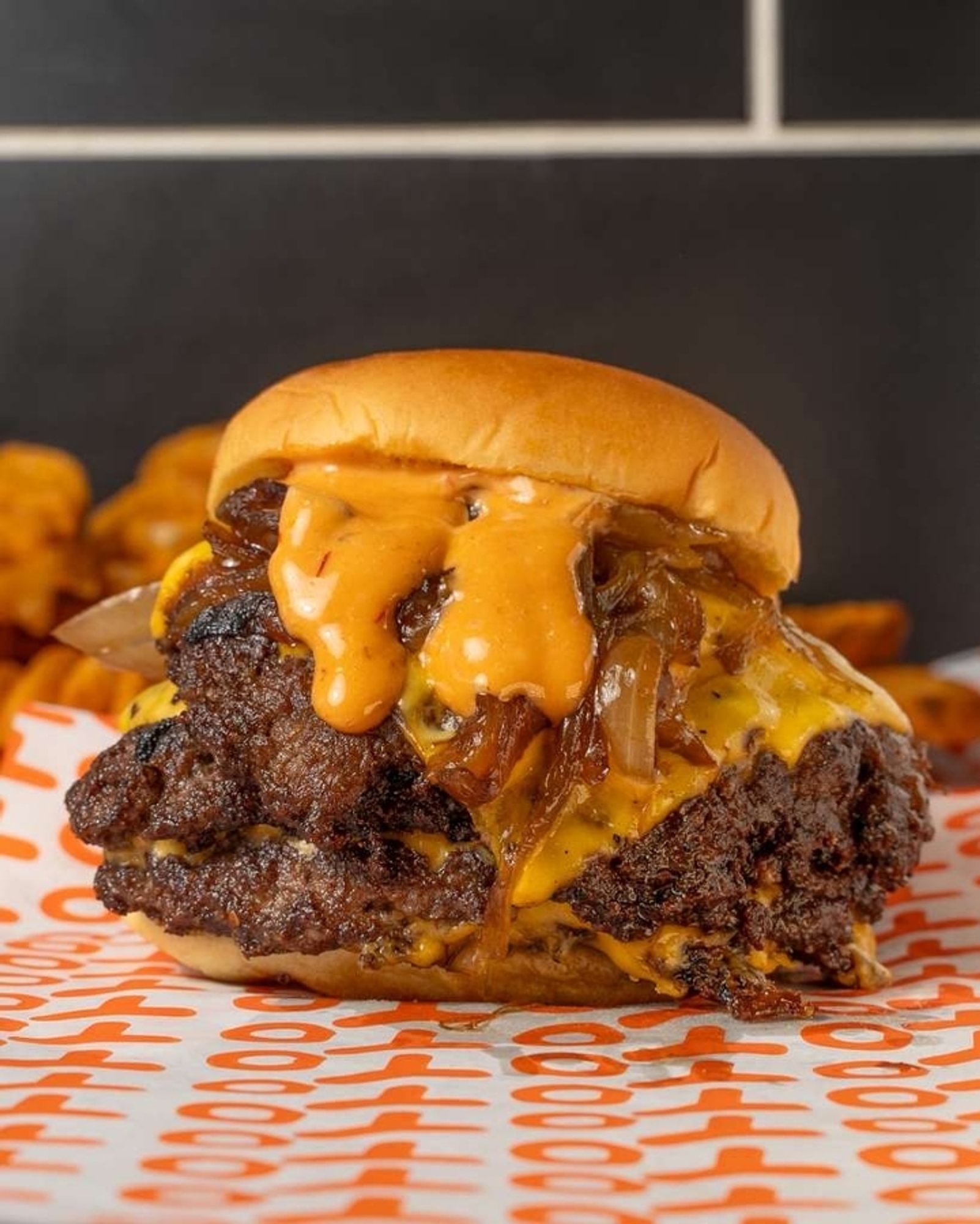 YoYo Triple Smash Burger