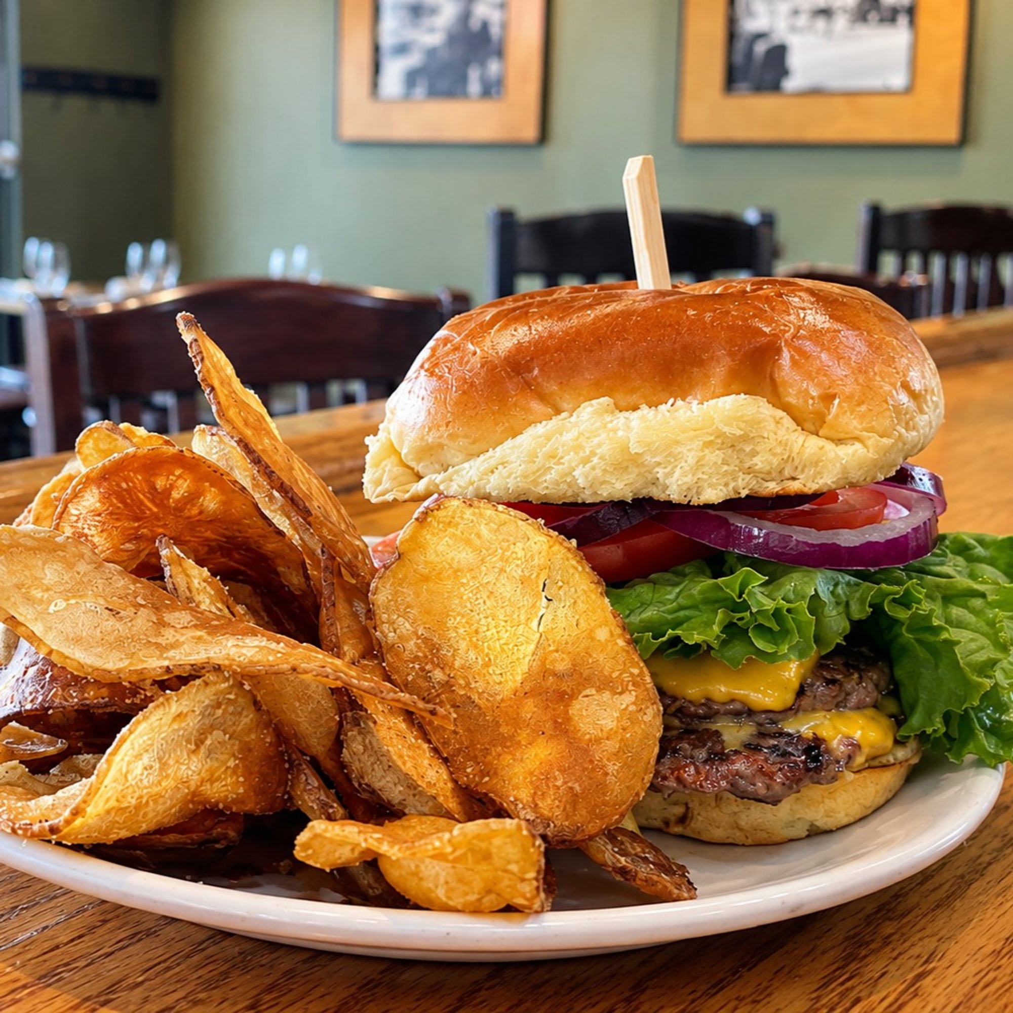 Classic Cheese Smash Burger
