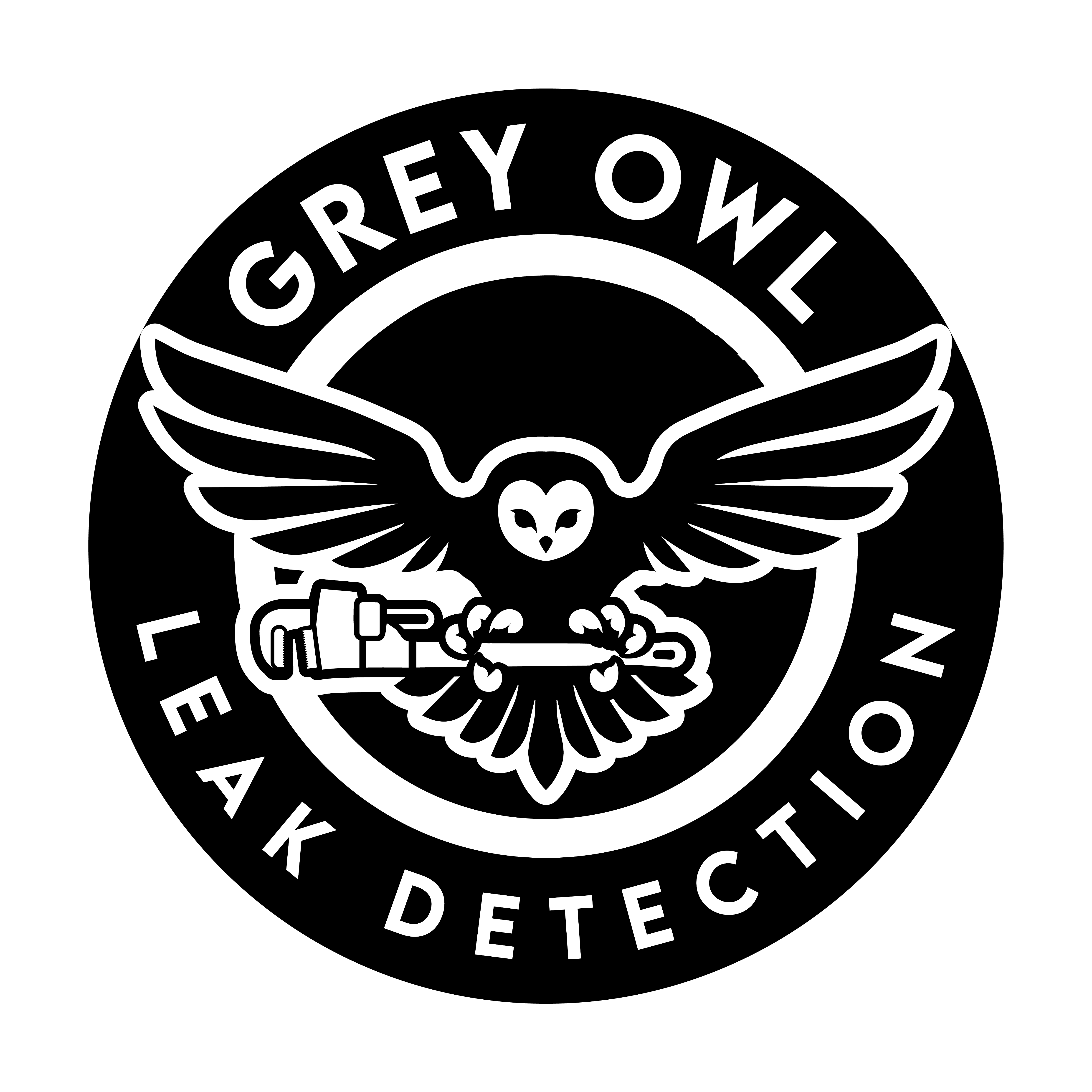 Grey Owl Leak Detection Logo