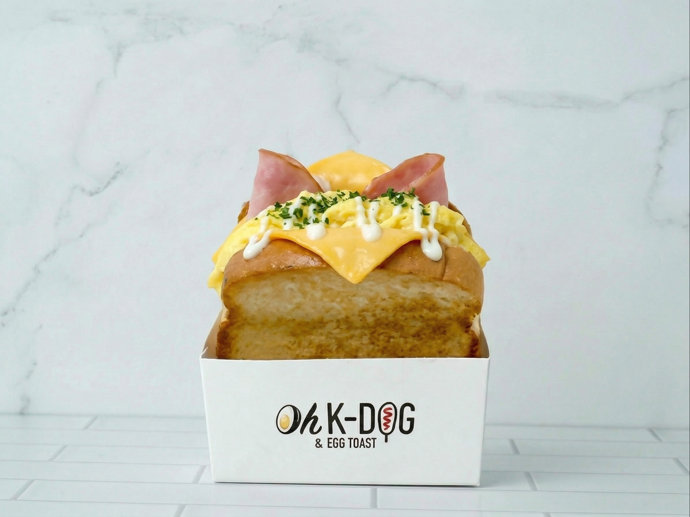 Ham Cheese Egg Toast