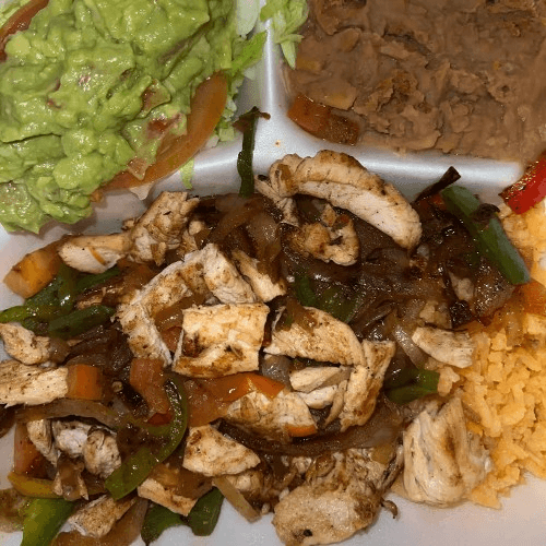 Chicken Fajita Plate