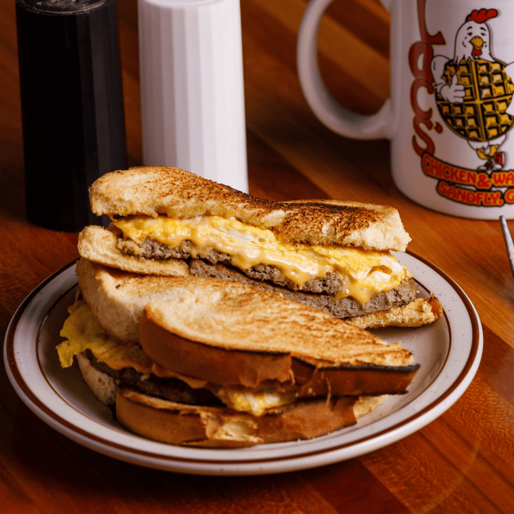 Sausage, Egg & Cheese Sandwich