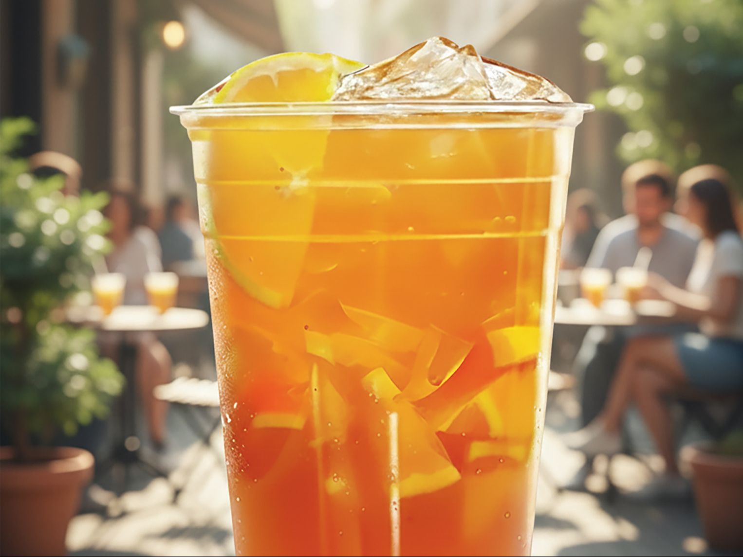 Orange Fruit Tea
