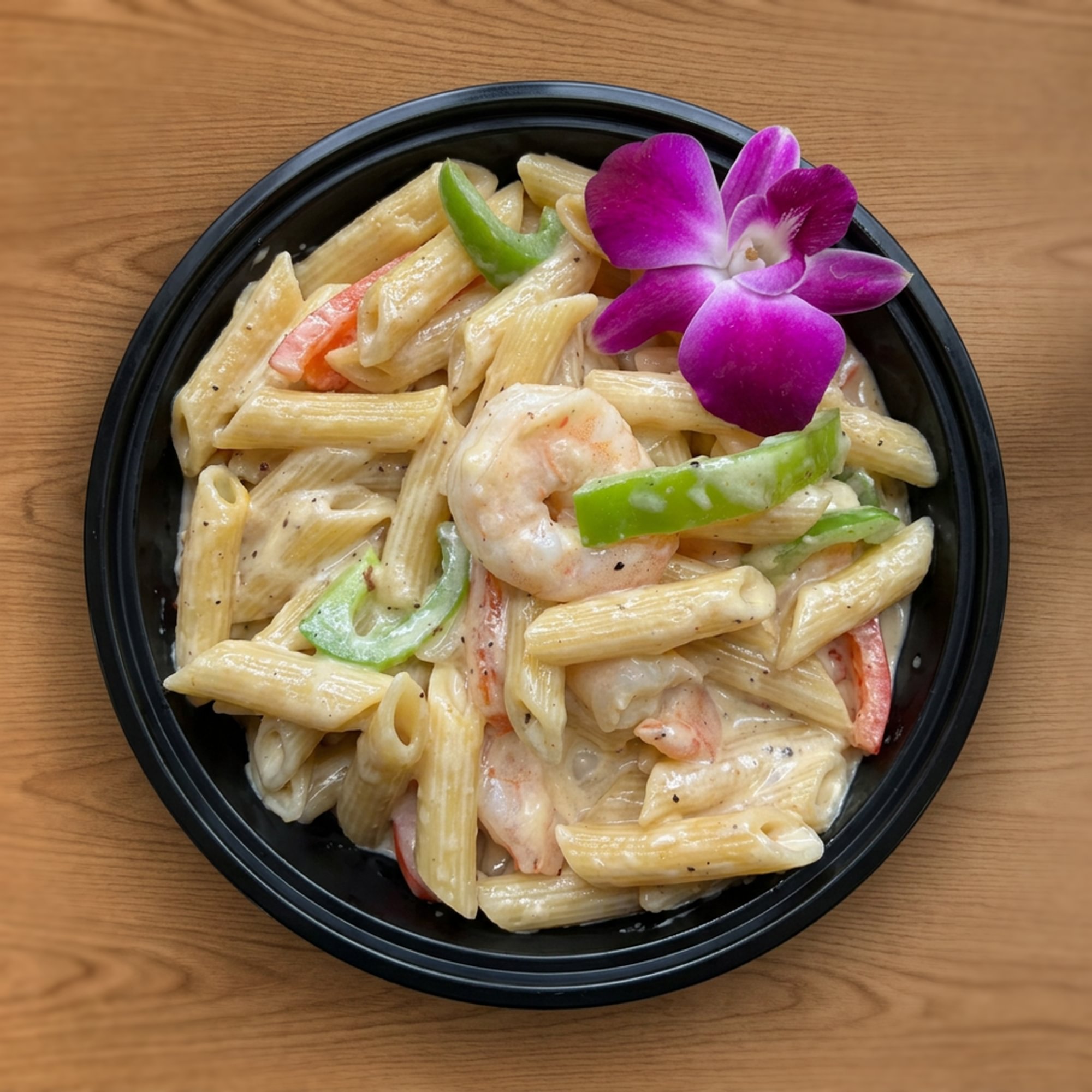 Creamy Rasta Pasta Bowl