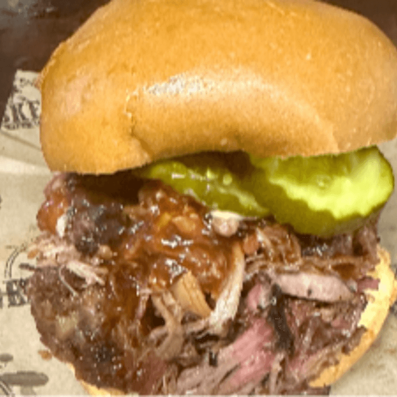 Chopped BBQ Sandwich