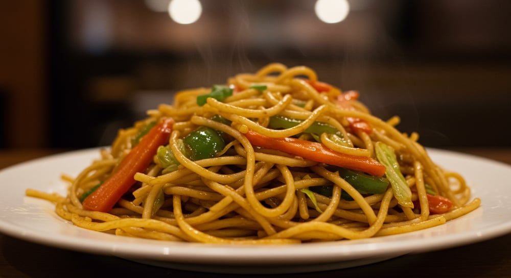 Veg Hakka Noodles