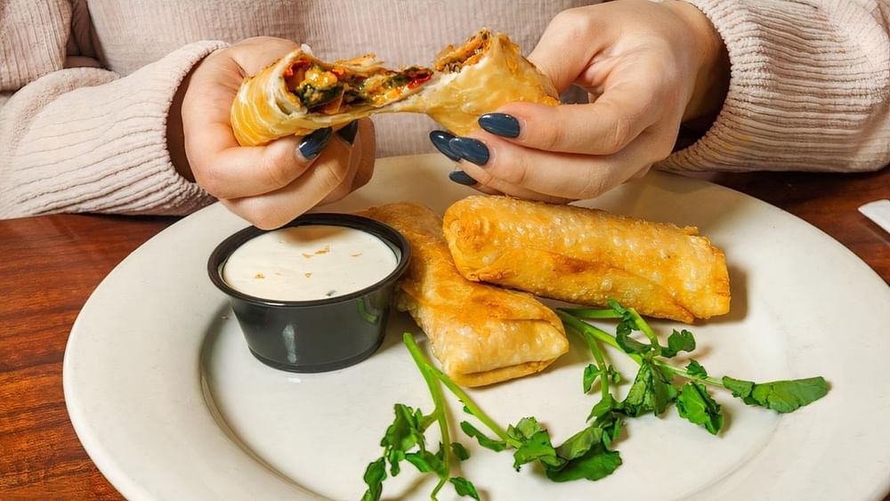 Southwestern Chicken Egg Rolls