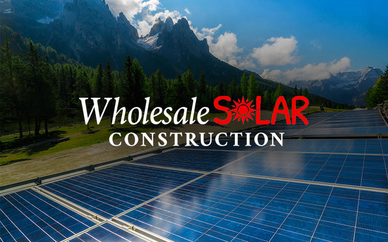 Wholesale Solar Construction Photo