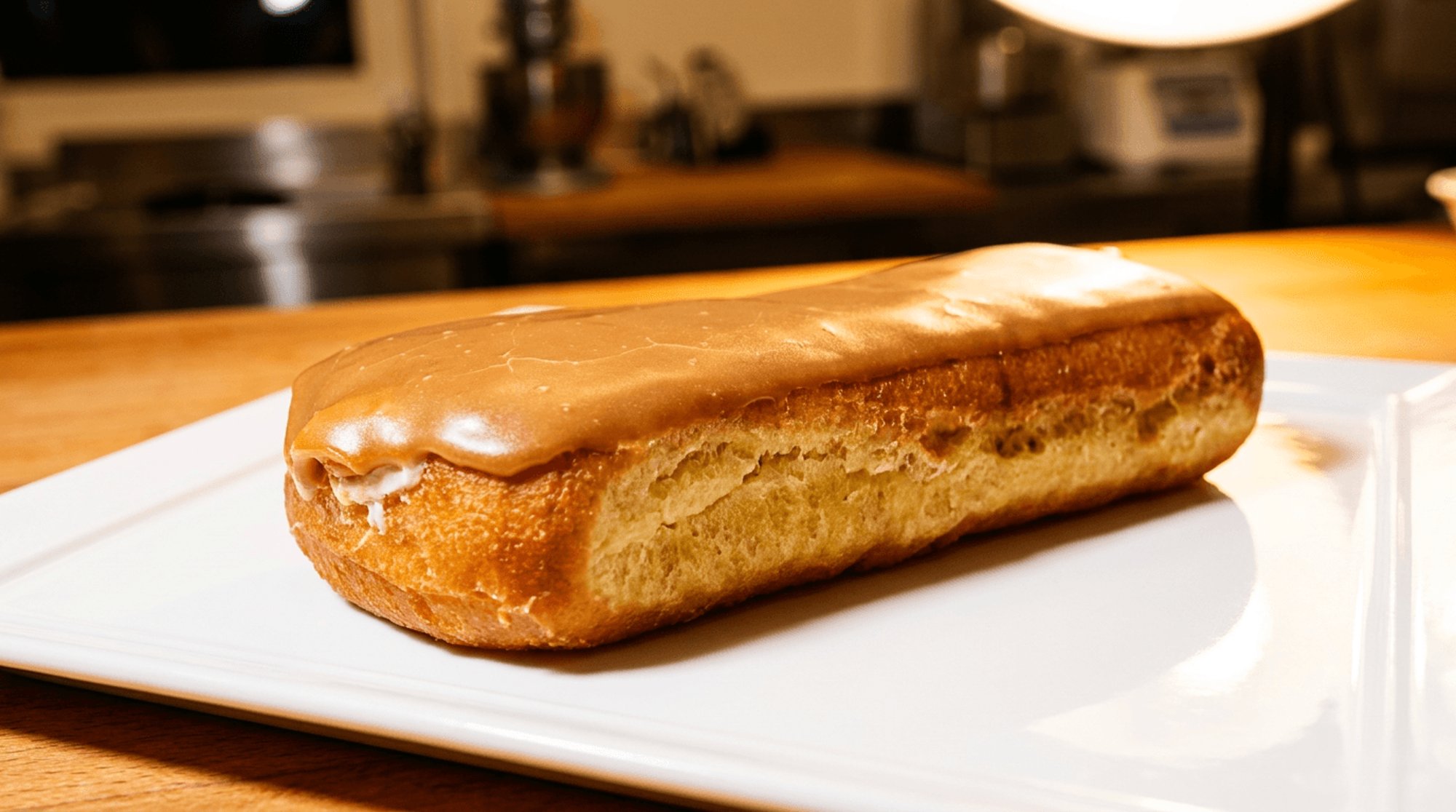 Caramel Fluffy Long John