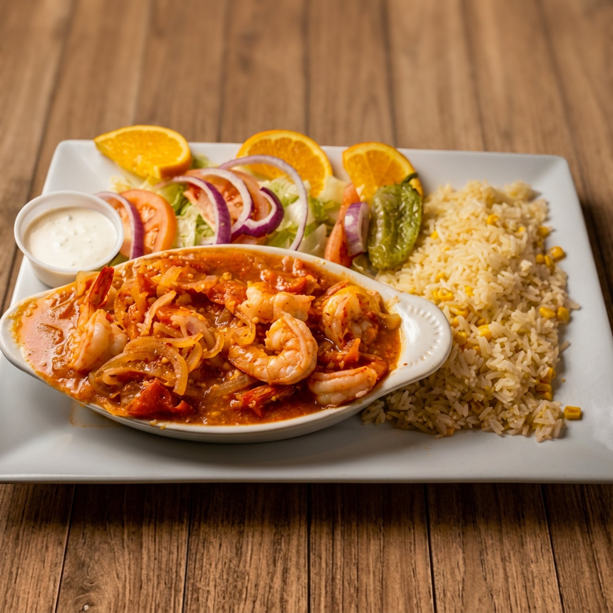 Camarones Almojo de Ajo